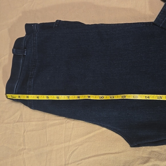 Northern Reflections dark blue jeans straight leg size 6 x 31 - Picture 5 of 9